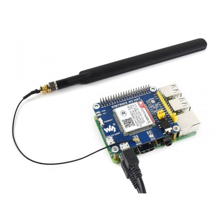 Waveshare 4G / 3G / 2G / GSM / GPRS / GNSS HAT for Raspberry Pi, LTE CAT4, for China-garmade.com