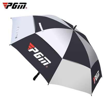 PGM Golf Fiberglass Straight Anti-typhoon Umbrella(Color:Black Size:Manual)-garmade.com