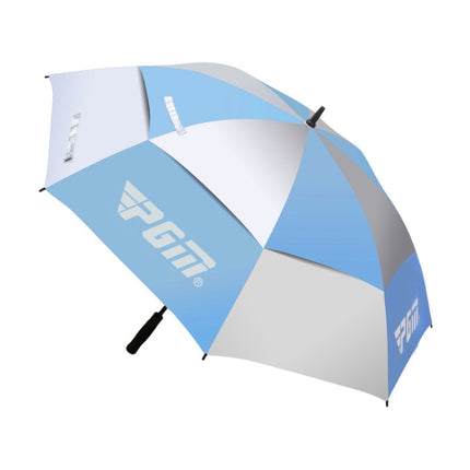 PGM Golf Fiberglass Straight Anti-typhoon Umbrella(Color:Blue Size:Auto)-garmade.com