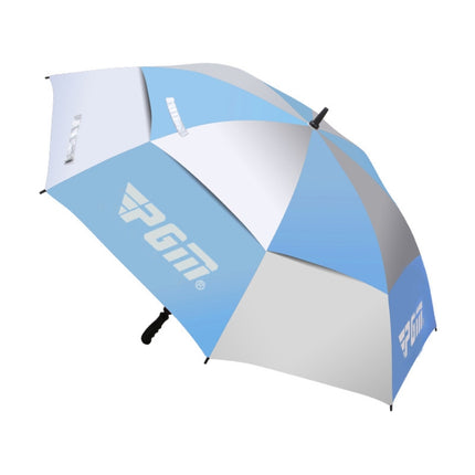 PGM Golf Fiberglass Straight Anti-typhoon Umbrella(Color:Blue Size:Manual)-garmade.com