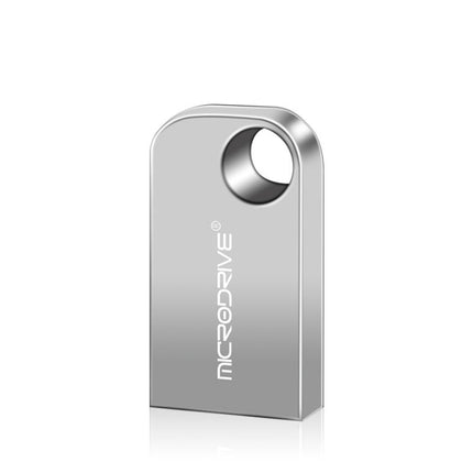 MicroDrive 4GB USB 2.0 Mini Semi-circular Metal U Disk-garmade.com