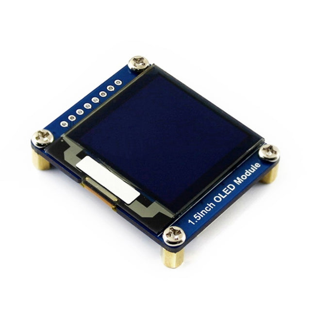 Waveshare General 1.5 inch 128x128 OLED Display Module, SPI/I2C interface-garmade.com