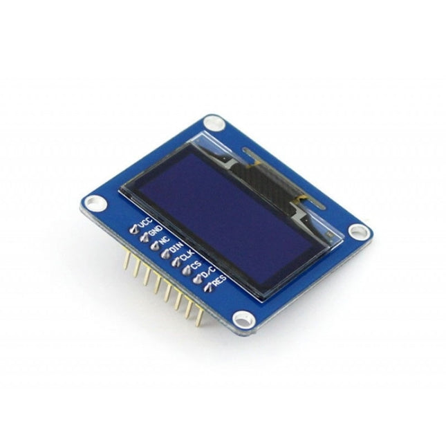 Waveshare 1.3 inch 128*64 OLED, SPI/I2C interfaces, Straight Vertical Pinheader-garmade.com