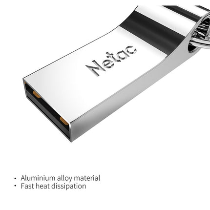 Netac U275 8GB USB 2.0 Secure Encryption Aluminum Alloy U Disk-garmade.com