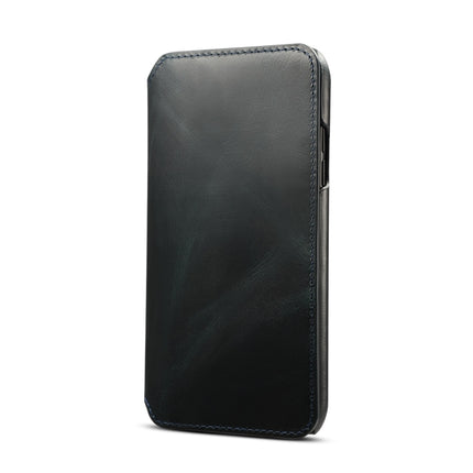 Oil Wax Cowhide Horizontal Flip Leather Case for iPhone XR, with Card Slots & Wallet-garmade.com