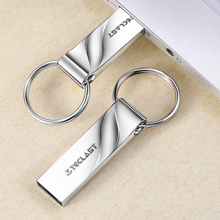 TECLAST 16GB USB 2.0 Fashion and Portable Metal USB Flash Drive with Hanging Ring-garmade.com