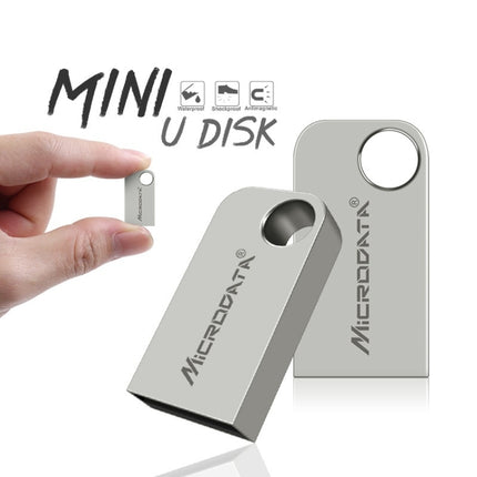 Microdata 32GB USB 2.0 Mini Metal U Disk-garmade.com