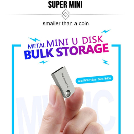 Microdata 64GB USB 2.0 Mini Metal U Disk-garmade.com