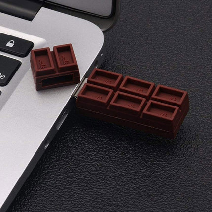 MicroDrive 16GB USB 2.0 Creative Chocolate USB Flash Drive-garmade.com