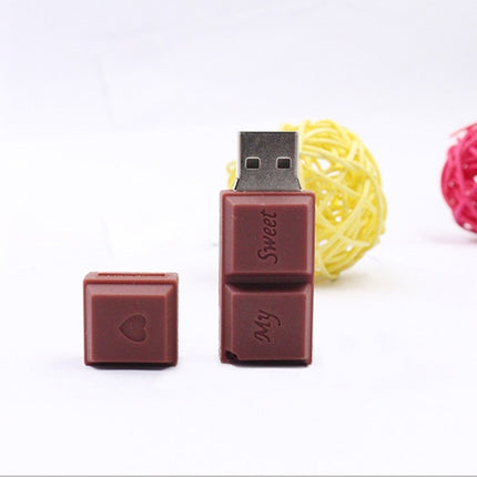 MicroDrive 16GB USB 2.0 Creative Chocolate U Disk-garmade.com