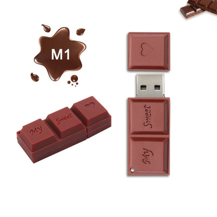 MicroDrive 32GB USB 2.0 Creative Chocolate U Disk-garmade.com
