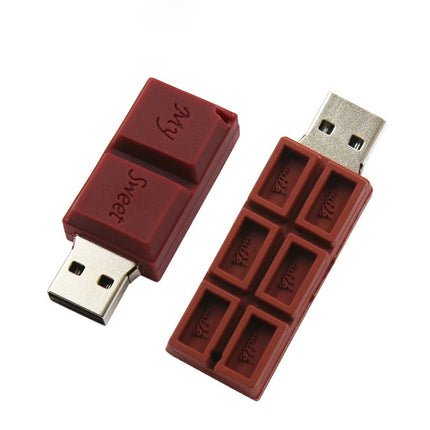 MicroDrive 4GB USB 2.0 Creative Chocolate U Disk-garmade.com
