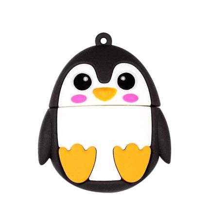 MicroDrive 4GB USB 2.0 Creative Cute Penguin U Disk-garmade.com