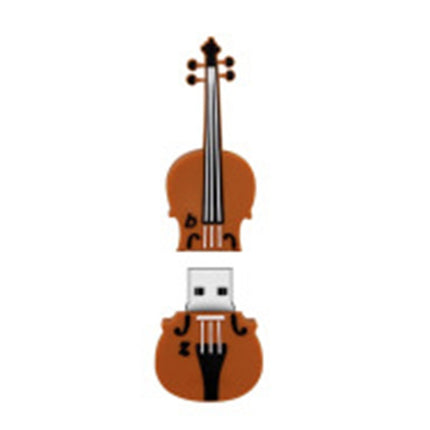 MicroDrive 4GB USB 2.0 Medium Violin U Disk-garmade.com