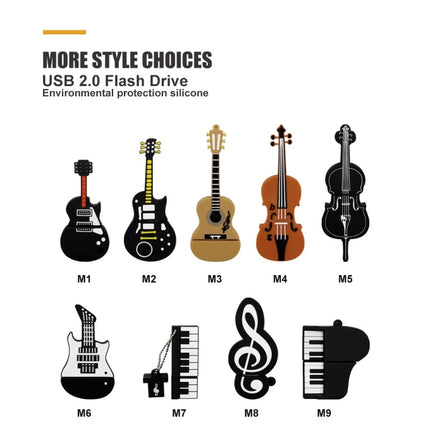 MicroDrive 8GB USB 2.0 Guitar U Disk-garmade.com