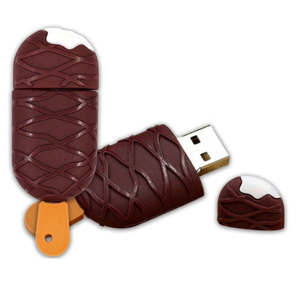 MicroDrive M4 64GB USB 2.0 Creative Ice Cream U Disk-garmade.com