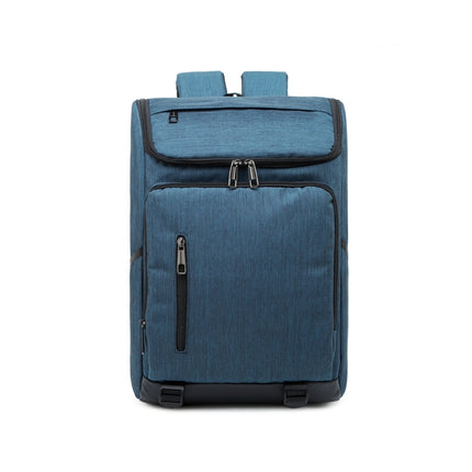 Fashion Large Capacity Casual Breathable Notebook Tablet Backpack Blue-garmade.com