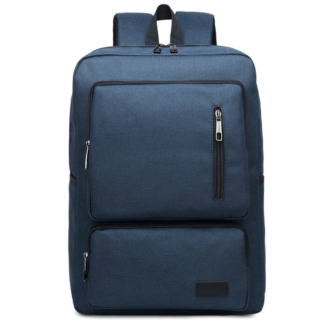 Fashion Large Capacity Casual Notebook Tablet Backpack (Blue)-garmade.com