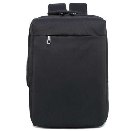 Fashion Large Capacity Casual Breathable Notebook Tablet Backpack Black-garmade.com