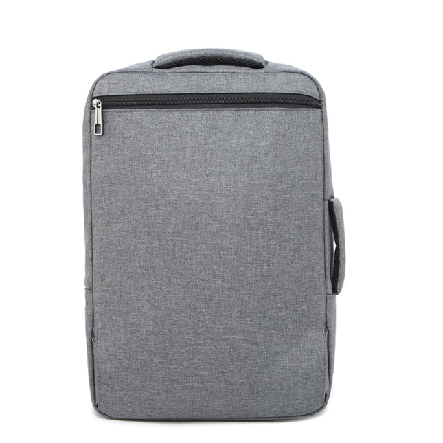 Fashion Large Capacity Casual Breathable Notebook Tablet Backpack Grey-garmade.com