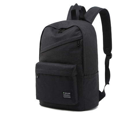 Outdoor Casual Breathable Multi-function Notebook Tablet Backpack (Black)-garmade.com
