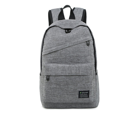 Outdoor Casual Breathable Multi-function Notebook Tablet Backpack (Grey)-garmade.com