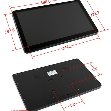 Waveshare 15.6 inch 1920x1080 IPS HDMI LCD (H) Capacitive Touch Screen with Case-garmade.com