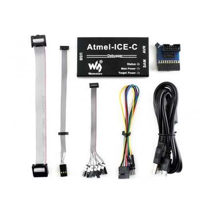Atmel-ICE-C Kit Original PCBA Inside Full Functionality Cost Effective Development Tool for Atmel SAM / AVR Microcontrollers-garmade.com