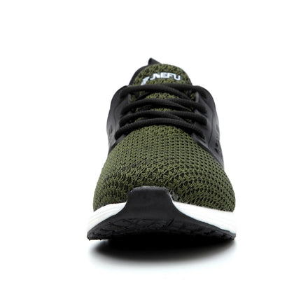 Jiefu Portable And Breathable Electrical Insulating Labor Protection Shoes (Color:Green Size:36)-garmade.com