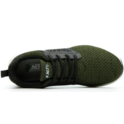 Jiefu Portable And Breathable Electrical Insulating Labor Protection Shoes (Color:Green Size:36)-garmade.com