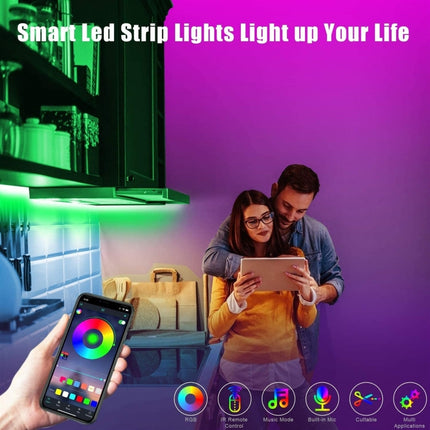 YWXLight 15m SMD 5050 LED Strip Light Kit(Waterproof)-garmade.com