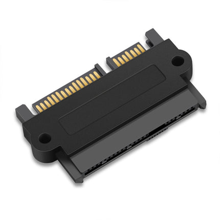 Professional SFF-8482 SAS to SATA 180 Degrees Angle Adapter for Motherboard-garmade.com