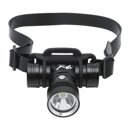 YWXLight 60m Underwater Photography Video Fill-up Headlight Diving Flashlight with Battery Display Function(Headlight)-garmade.com