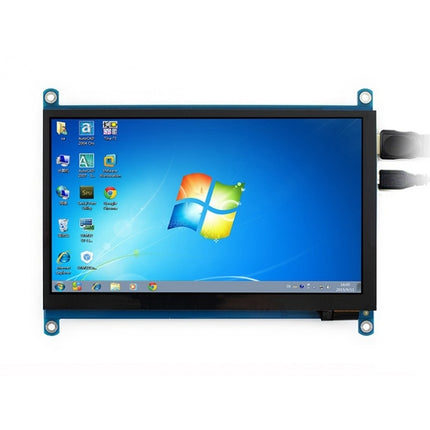WAVESHARE 7inch HDMI LCD (H) IPS 1024x600 Capacitive Touch Screen , Supports Multi mini-PCs Multi Systems-garmade.com