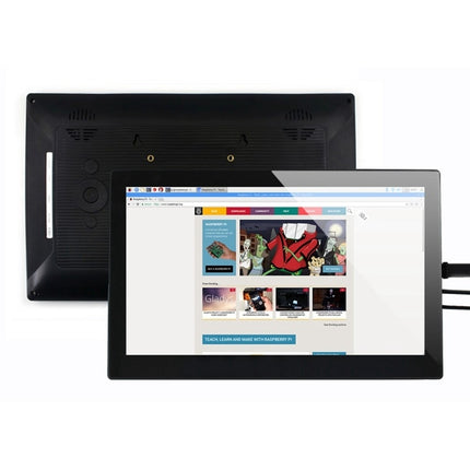 WAVESHARE 13.3inch HDMI LCD (H) Capacitive Touch Screen LCD with Toughened Glass Cover, Supports Multi mini-PCs, Multi Systems-garmade.com