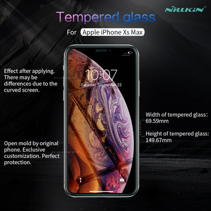 NILLKIN H+ 0.3mm 9H 2.5D Anti-burst Tempered Glass Protective Film for iPhone 11 Pro Max / XS Max-garmade.com