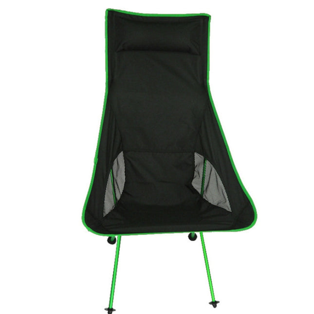 Outdoor Portable Folding Camping Chair Light Fishing Beach Chair Aviation Aluminum Alloy Backrest Recliner-garmade.com