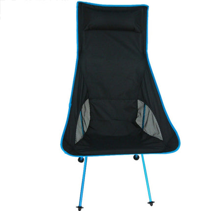 Outdoor Portable Folding Camping Chair Light Fishing Beach Chair Aviation Aluminum Alloy Backrest Recliner-garmade.com