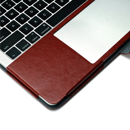 Crazy Horse Texture Horizontal Flip Leather PU Case for MacBook Pro 13.3 inch A1989 (2018)-garmade.com