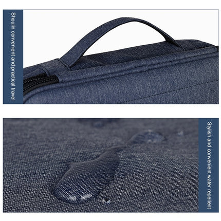 Large Nylon Waterproof Box Type Multi-function Storage Bag for iPad, Size: 29 x 21 x 8cm-garmade.com