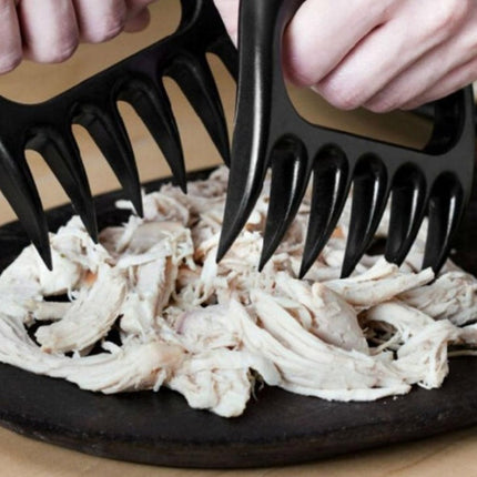 2 PCS Bear Claw Shaped Barbecue Fork Chicken Shredded Hand Anti-skid Creative Kitchen Fork Claw Meat Claw Splitter-garmade.com