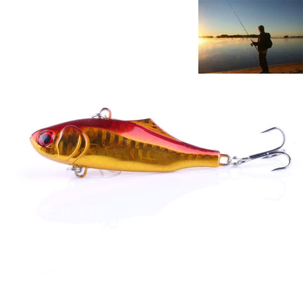 HENGJIA VI026 7cm/24g Full Swimming Layer Plastic Hard Baits Fishing Lures Set Tackle Baits, Bagged (2#)-garmade.com