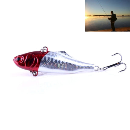 HENGJIA VI026 7cm/24g Full Swimming Layer Plastic Hard Baits Fishing Lures Set Tackle Baits, Bagged (4#)-garmade.com