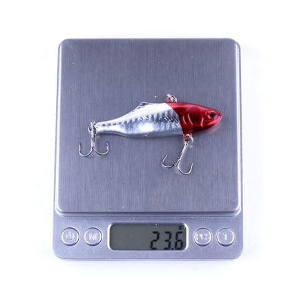 HENGJIA VI026 7cm/24g Full Swimming Layer Plastic Hard Baits Fishing Lures Set Tackle Baits, Bagged (4#)-garmade.com