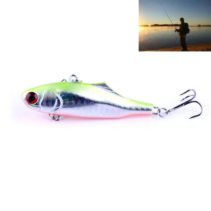 HENGJIA VI026 7cm/24g Full Swimming Layer Plastic Hard Baits Fishing Lures Set Tackle Baits, Bagged (5#)-garmade.com