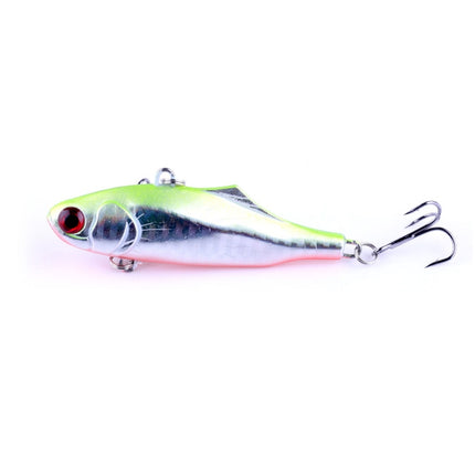 HENGJIA VI026 7cm/24g Full Swimming Layer Plastic Hard Baits Fishing Lures Set Tackle Baits, Bagged (5#)-garmade.com