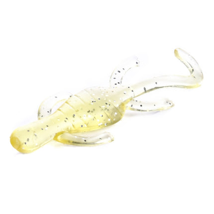 HENGJIA SO103 10 PCS 5cm/1g Gecko Shaped Simulation Fish Bait Soft Bait for Fishing (Beige)-garmade.com