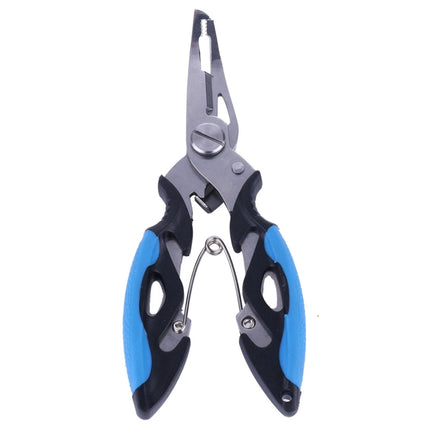 HENGJIA QT013 Multifunctional Stainless Steel Jaw Fishing Pliers Scissors Hook Removal Tool Line Cutter Fishing Tackle-garmade.com
