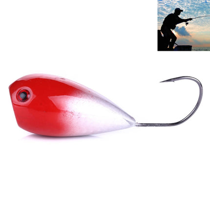 HENGJIA PO036 8cm/13g Big Mouth Single Hook Hitting Water Wave Hard Bait Lure Outdoor Fishing Gear Lure Fishing Bait Fishing Tackle (PO036-5)-garmade.com