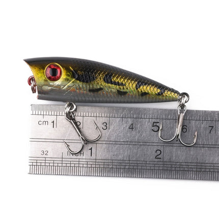 HENGJIA PO035 6cm/6g Simulation Hard Baits Fishing Lures Tackle Baits Fit Saltwater and Freshwater (1#)-garmade.com